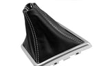 Manual Shift Boot for Dodge Challenger (2008–2014) Leather White Stitch