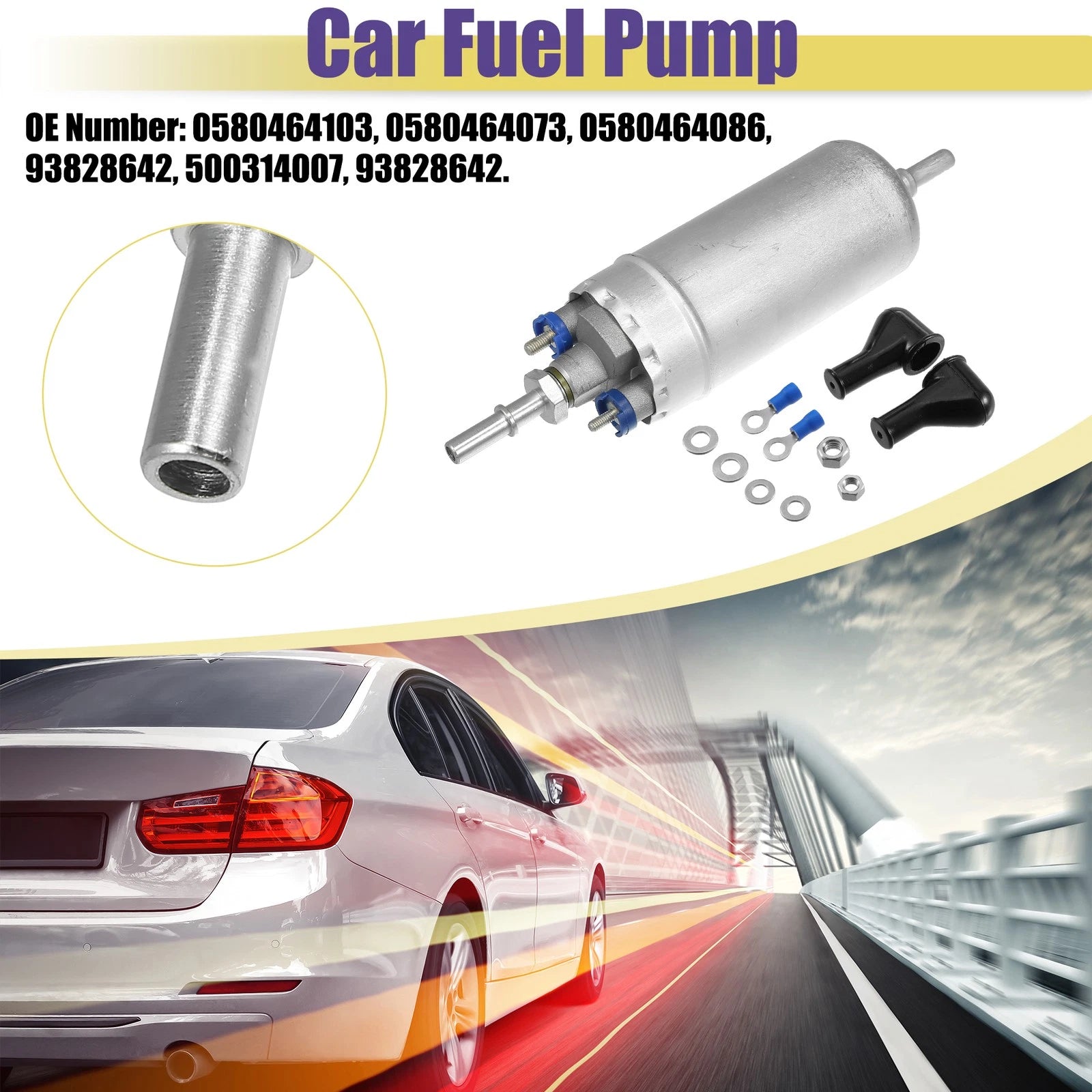 Set of 1 Fuel Pump for Ford Mondeo III (2000–2007) 718844798211