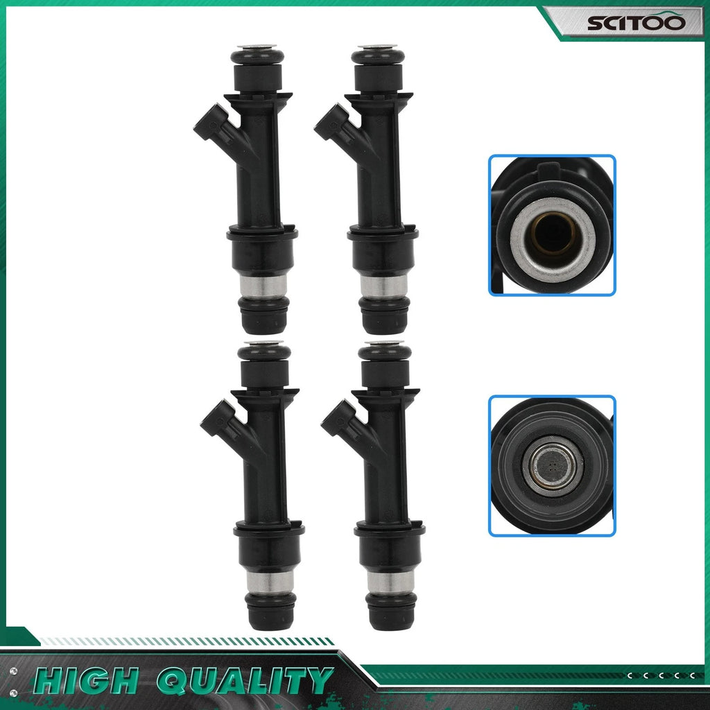 Set of 4 Fuel Injectors for Chevrolet Aveo Pontiac Wave (2004–2007) L4 1.6L