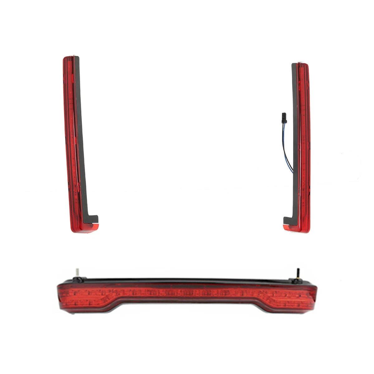 Brake Turn Tail Side Lights & Wiring Harness for Harley Tour Pack (2014–2025)