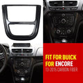 Carbon Fiber Console CD Button Frame for Buick Encore (2013–2023)