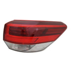 Passenger Side LED Outer Tail Light Assembly for 2018-2019 Toyota Highlander
