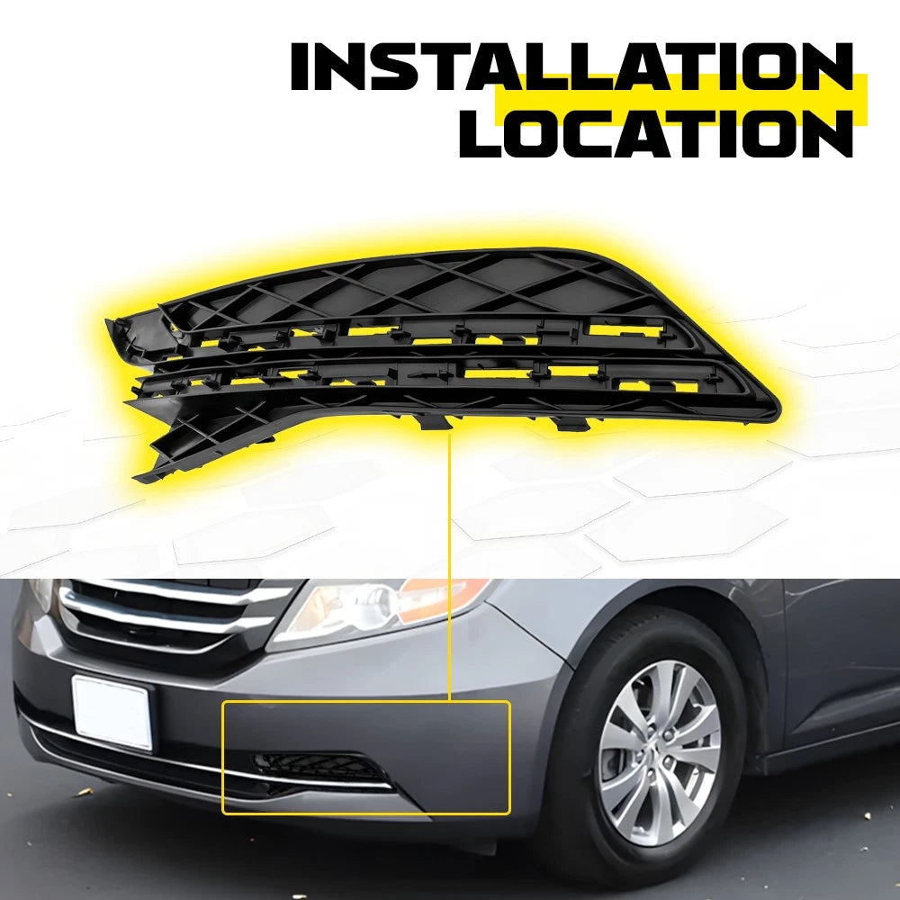 Fog Light Cover for Honda Odyssey (2014â2017) Front Driver Side
