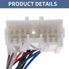Set of 2 Car Stereo CD Player Wiring Harness for Dodge Stealth (1994–1996)