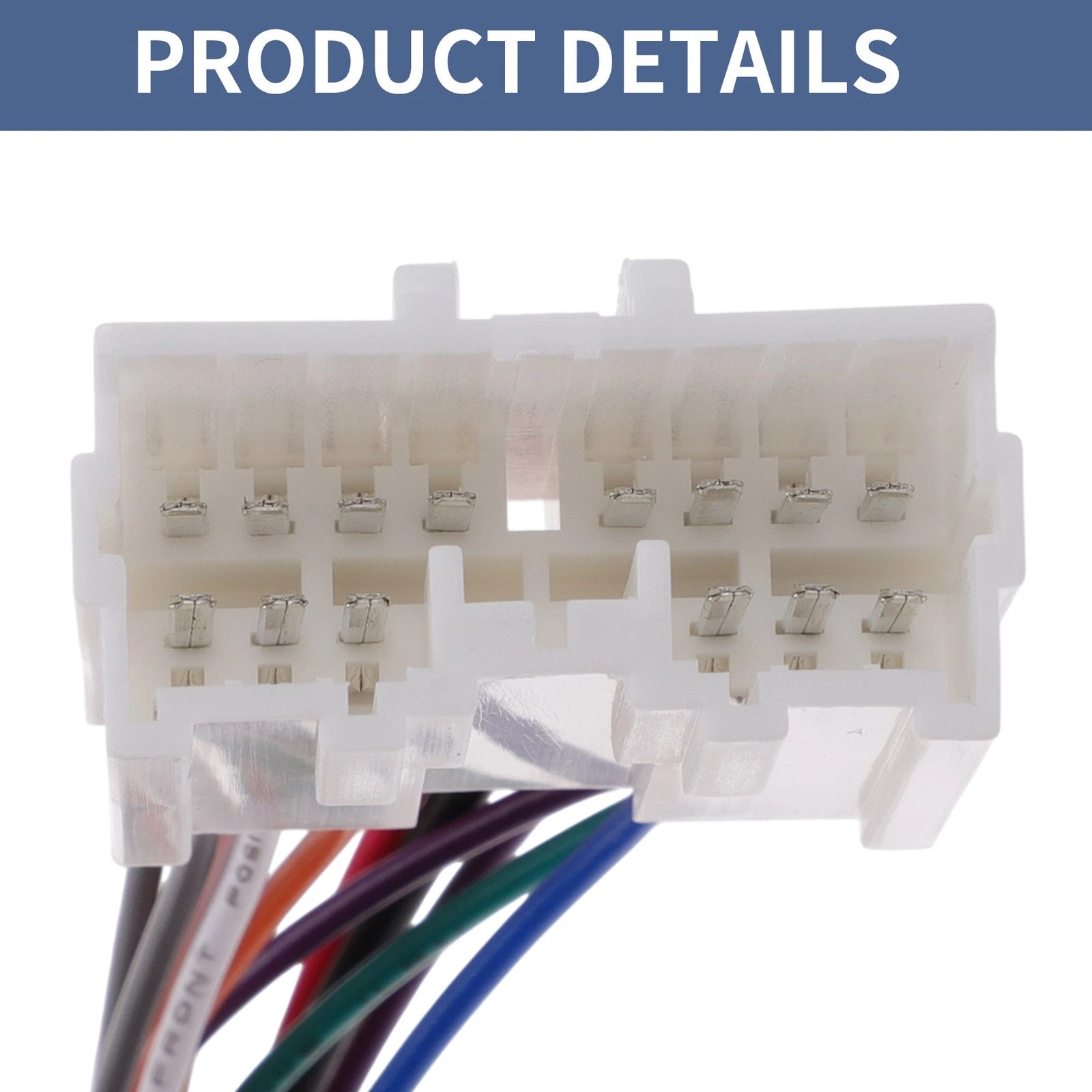 Set of 2 Car Stereo CD Player Wiring Harness for Dodge Stealth (1994–1996)
