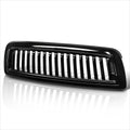 Glossy Vertical Fence ABS Front Bumper Hood Grill Frame for Dodge Ram 1500 (2009–2012)
