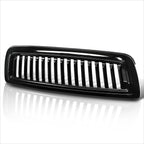 Glossy Vertical Fence ABS Front Bumper Hood Grill Frame for Dodge Ram 1500 (2009–2012)