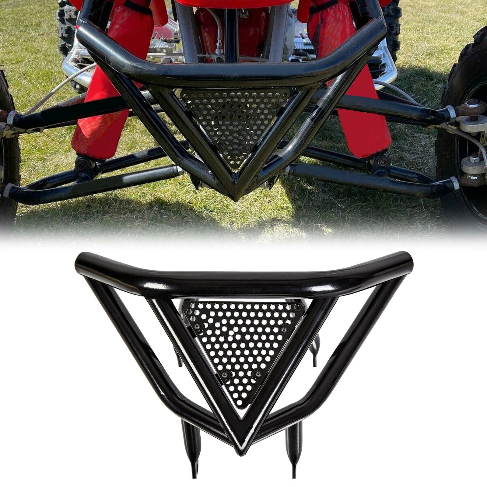 Front Bumper Protector Aluminum for Honda Sportrax 400 TRX400EX (1999–2008)