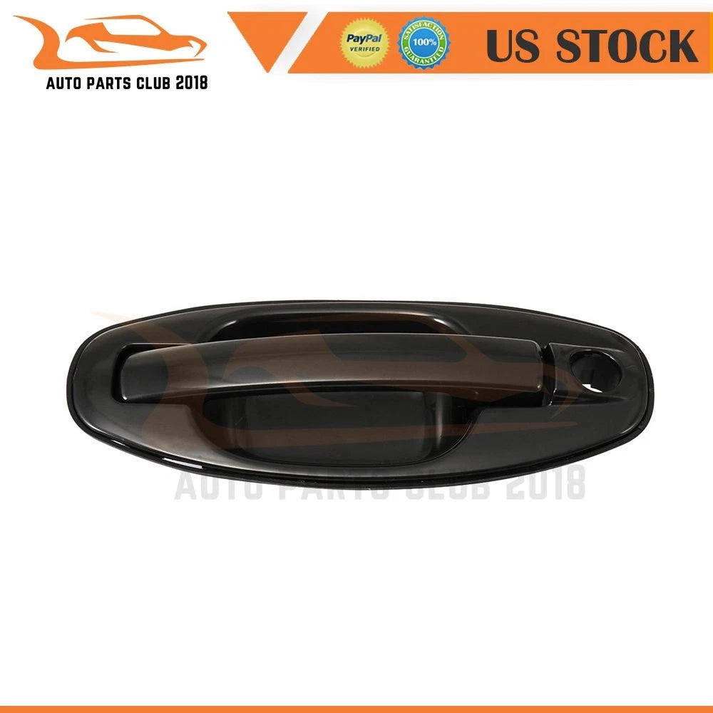 Front Left Outside Door Handle for Hyundai Santa Fe (2001–2006) - Black