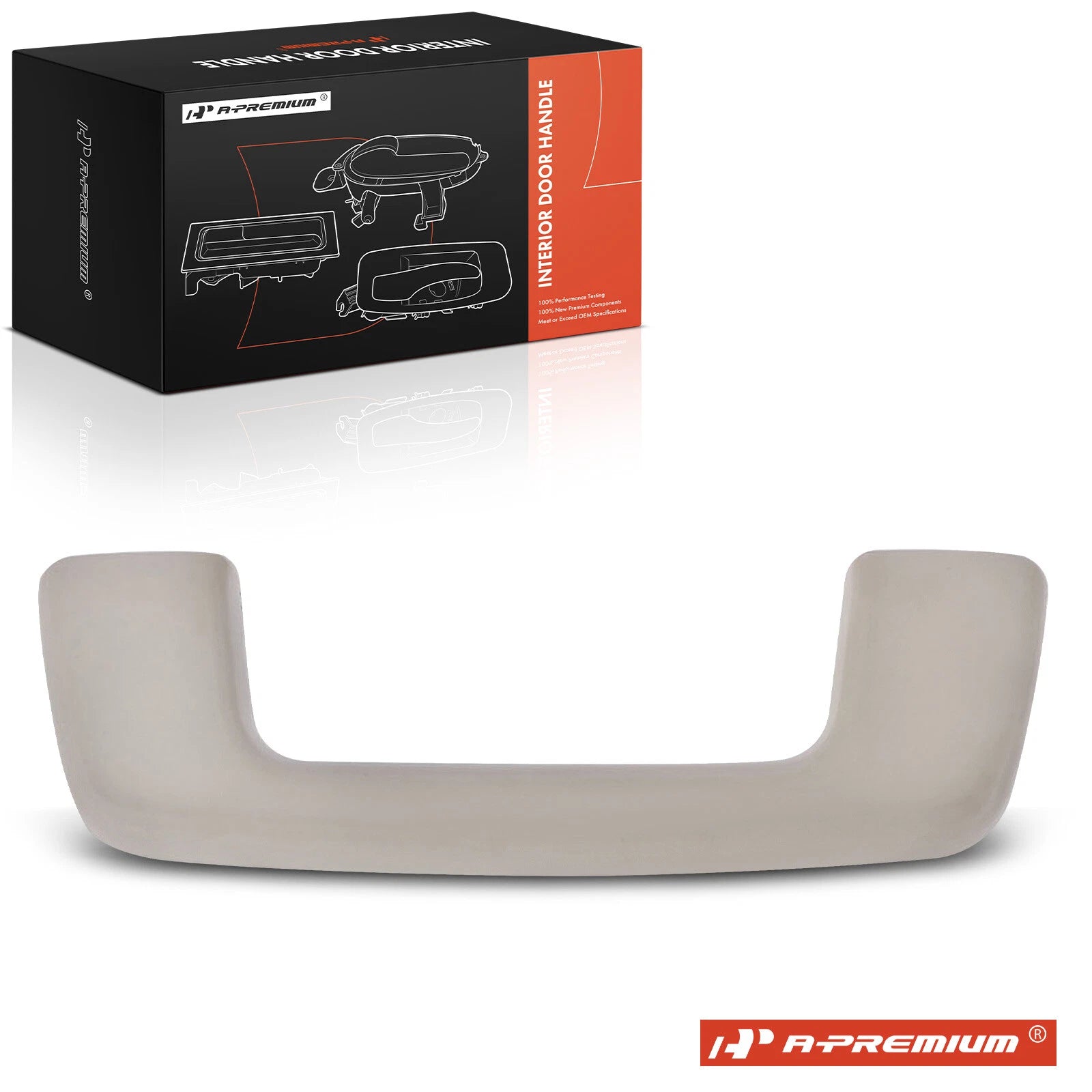 Front Right Plastic Interior Door Handle for Ford Fusion (2006–2009)