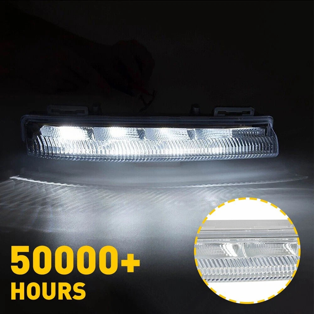 LED Daytime Running Light Fog Lamp for Mercedes Benz W204 W212 C207 C250 (2007–2015)