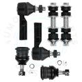 Set of 6 Front Lower Ball Joints Tie Rod Ends for Scion xA xB (2004–2006)