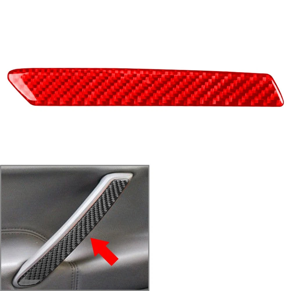 Passenger Side Door Handle Cover Trim Red for Volkswagen Passat B5 (2001–2005)
