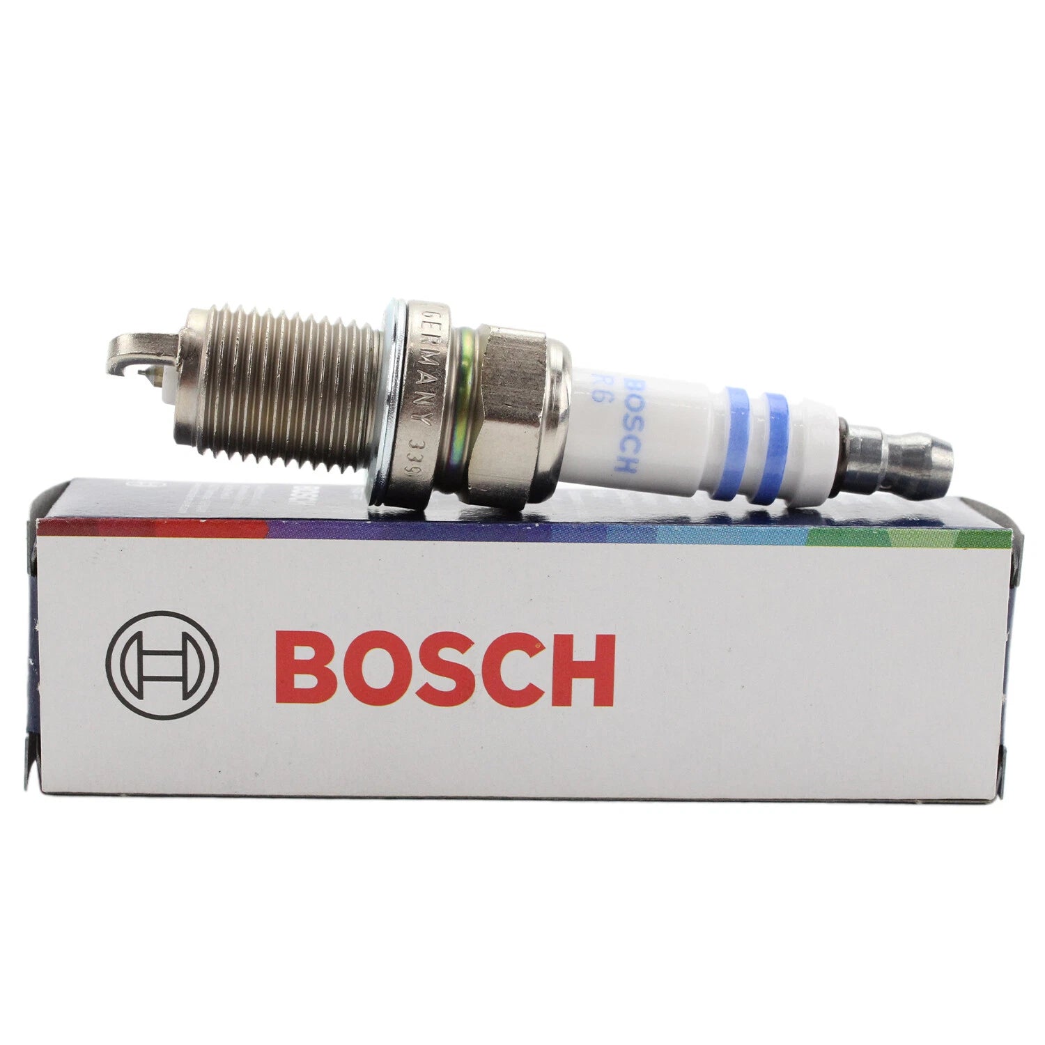 Spark Plug Set of 4 Bosch Iridium 9603 for Acura Chrysler Dodge Ford Jaguar Nissan Subaru