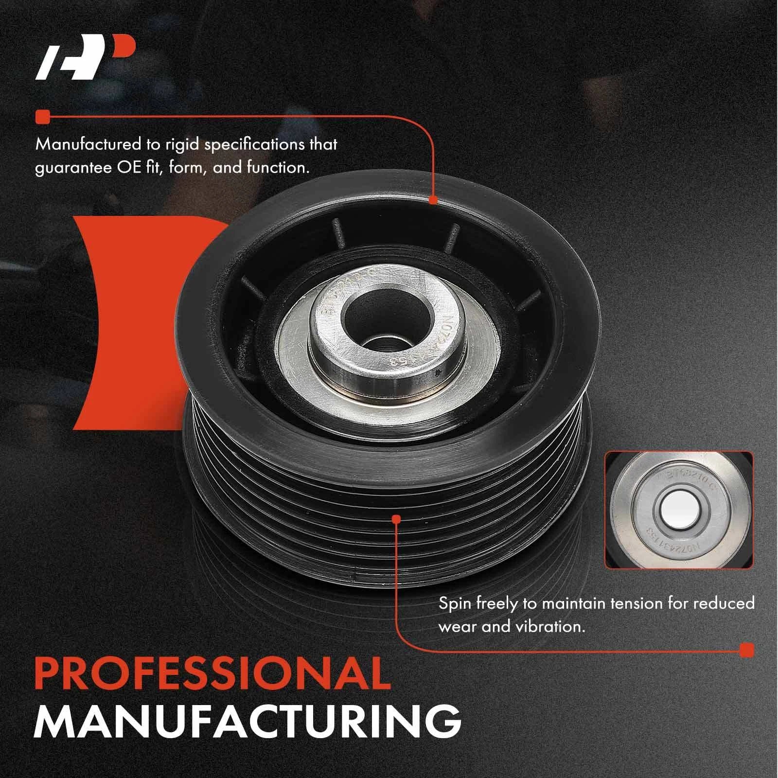 Idler Pulley for Mitsubishi Montero (2001–2006) V6 3.8L