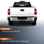 3rd Brake Light for Chevy Silverado (2014–2018) Black Housing Smoke Lens
