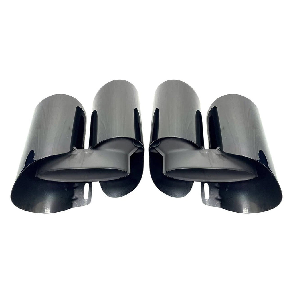 Set of 2 Muffler Tail Tip Exhaust Pipes for Porsche Panamera (2017)