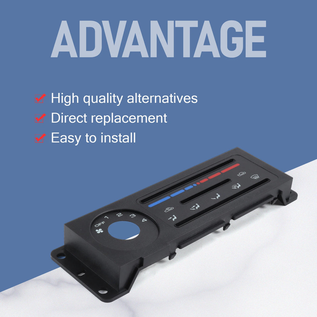 AC Heater Control Panel Plate for Mazda Miata (1990-1997)
