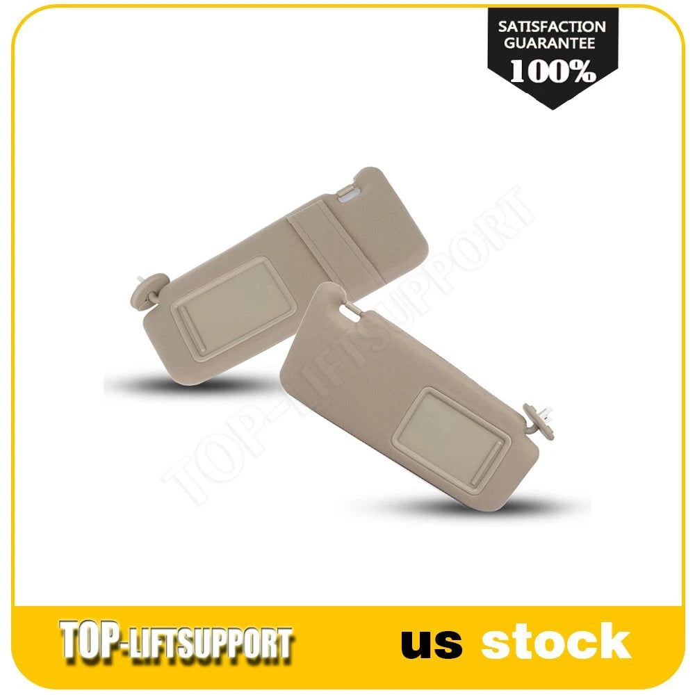 Sun Visor Set for Toyota Venza (2009–2016) Beige