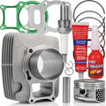 Cylinder Piston Gasket Top End Rebuild Kit 74mm for Honda Recon TRX250 (2001–2007)
