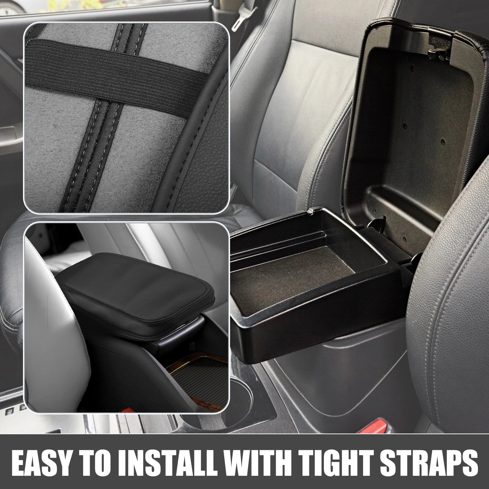 Center Console Pad Armrest Cover for Nissan Sentra (2013–2019)