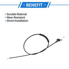 Hood Release Cable No. 51237197474 for BMW 745i (2002–2005)