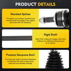 CV Axle Shaft for Honda Civic 1.8L (2006–2014) Front Driver Side