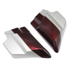 Side Covers Panel for Harley Touring (2009–2023) Twisted Cherry/Silver Fortune