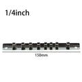 Socket Storage Rack for Wrenches (Silver)
