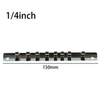 Socket Storage Rack for Wrenches (Silver)