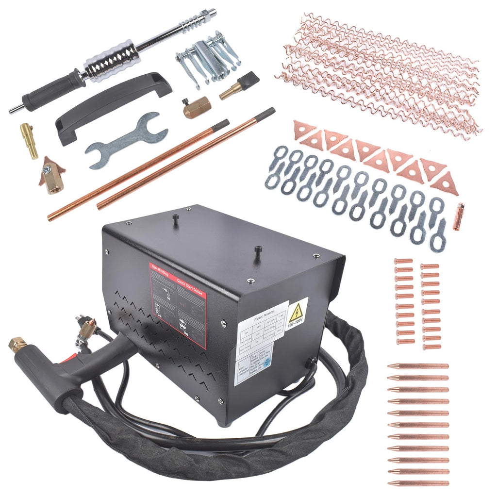 Stud Welder Dent Repair Kit for Multiple Models (110V 3500W)