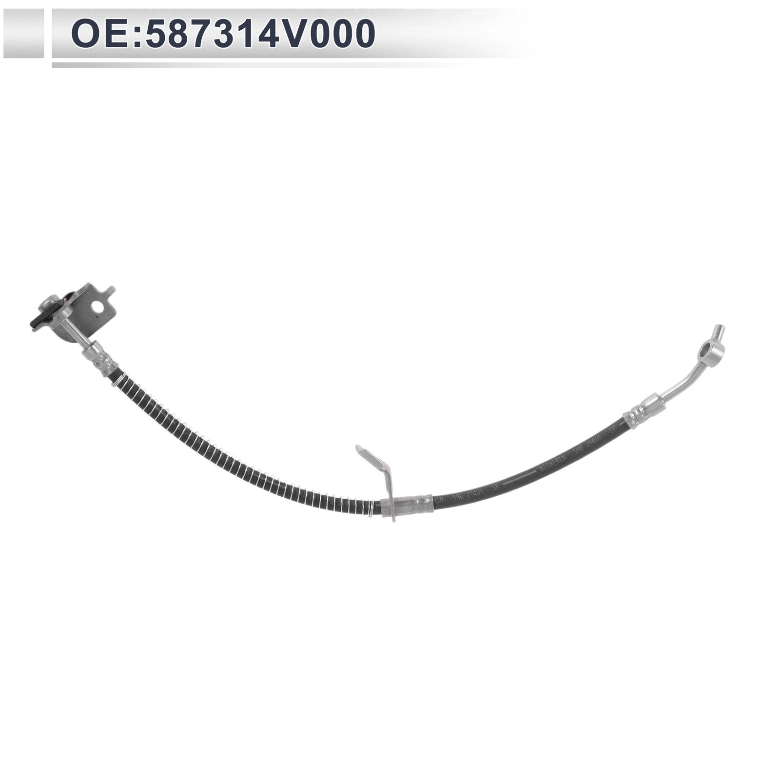 Brake Hydraulic Hose for Hyundai Elantra (2017–2020) No. 587314V000