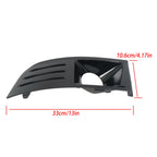 Fog Lamp Covers for Ford Flex (2009â2012) Black Front Left & Right