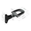Passenger Footpegs Mount for Harley Touring Electra Street Glide (1993–Up)