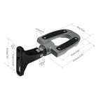 Passenger Footpegs Mount for Harley Touring Electra Street Glide (1993–Up)