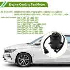 Radiator Fan Motor for Acura CL (1997–2003) No. 1636302040