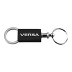 Black Anodized Aluminum Valet Keychain - Officially Licensed for Nissan Versa