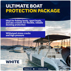 2-Pack Flat Boat Fender Kit for Docking (24" x 6-7/8" x 2-1/2")