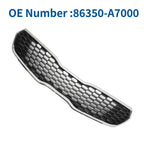 Front Upper Bumper Grille Grill for Kia Forte (2014–2016) No.86350-A7000 Black
