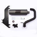 HMF Titan Quiet Blackout Slip On Exhaust for Honda Pioneer 1000 (2016–2023)