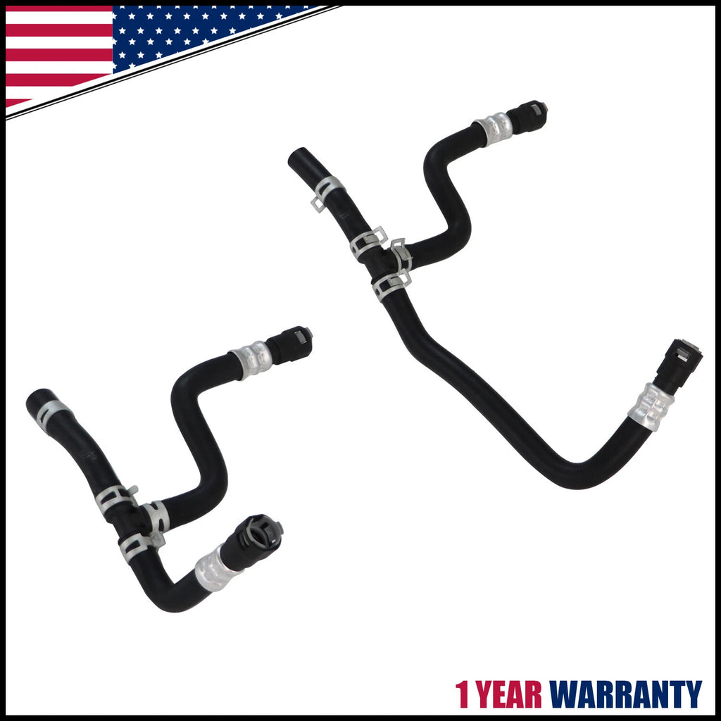Heater Hose Assembly Set 2X 25862087 25862088 for GMC Acadia (2007–2016)