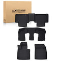 All-Weather Black Floor Mats for Volvo XC90 (2016–2025) TPE Anti-Slip
