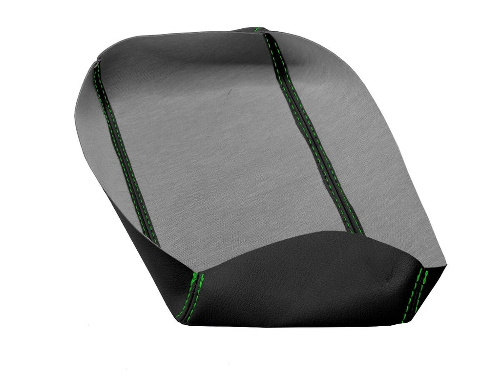 Console Lid Armrest Cover for Ford Bronco (2021–2024) Green Stitch