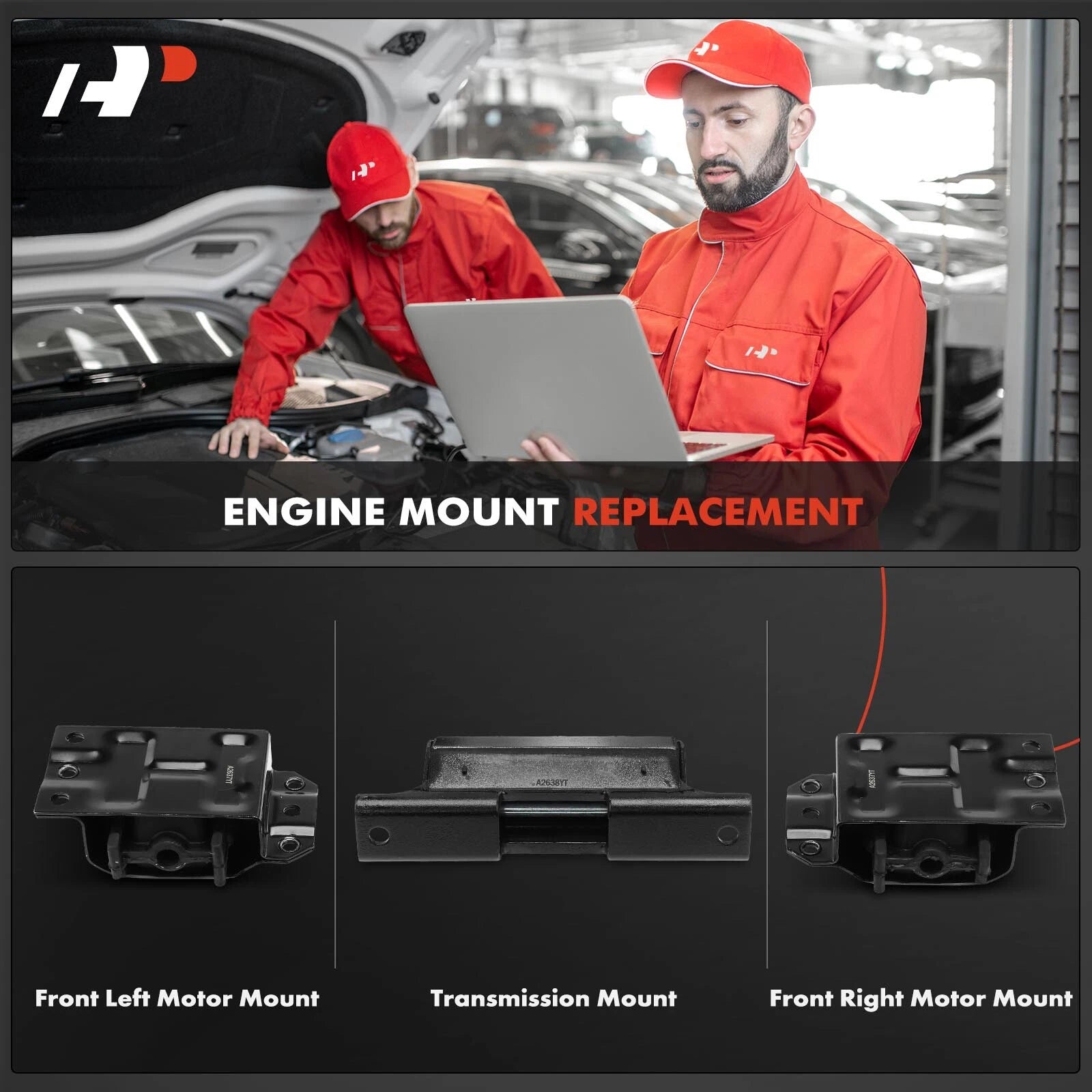 3X Engine Motor & Transmission Mount for Chevy Tahoe (1995-2000)