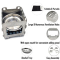Folding Wood Stove for Outdoor Cooking Camping Backpacking