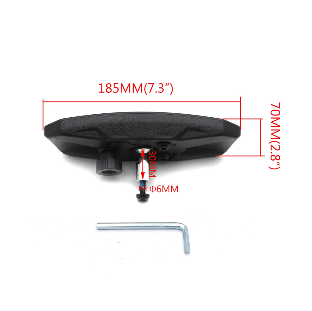 Adjustable Wide Convex Rearview Center Mirror for Can-Am Maverick X3 (2017–2020)