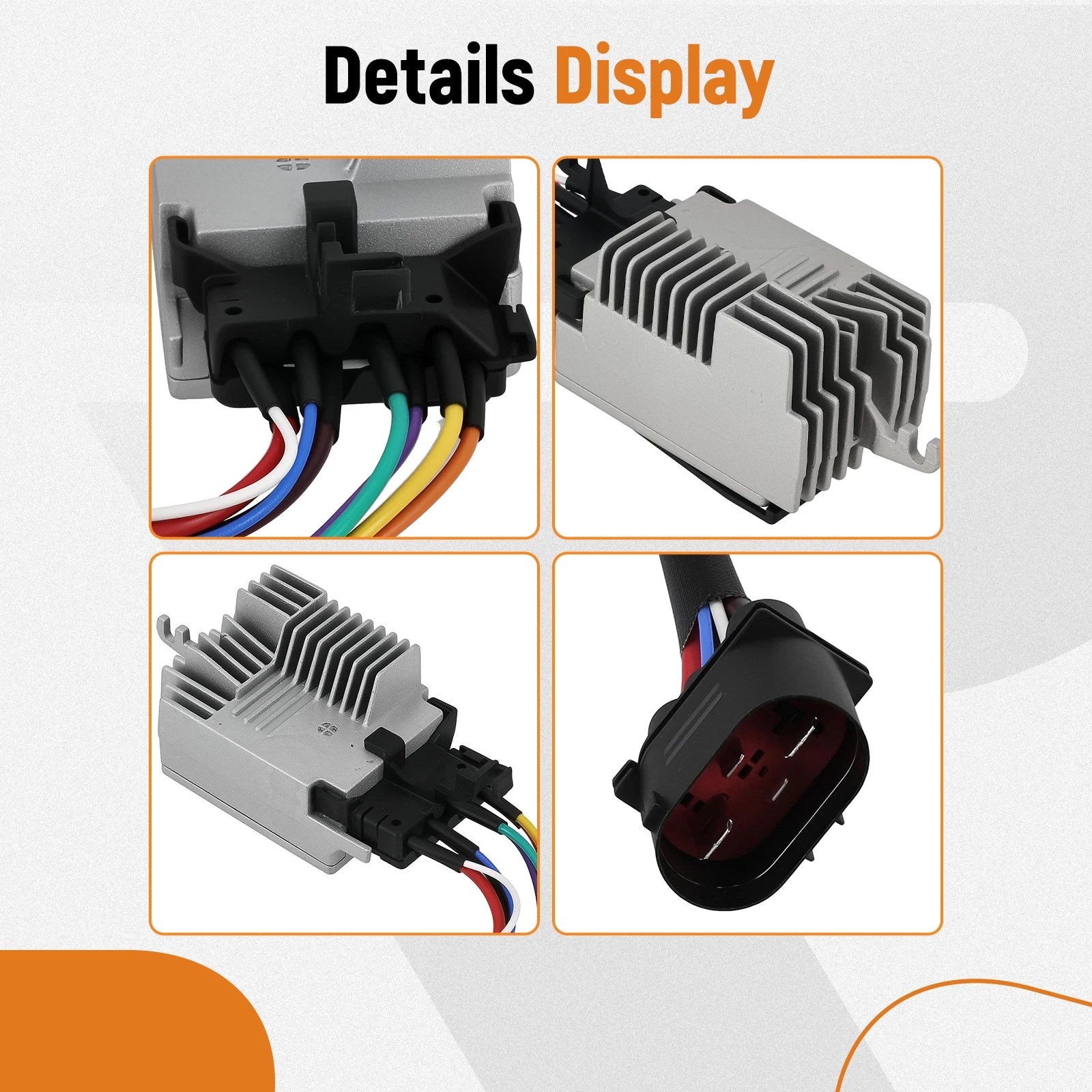 Radiator Cooling Fan Control Module for Audi A4 V6 3.0L (2002–2005) 8E0121205F