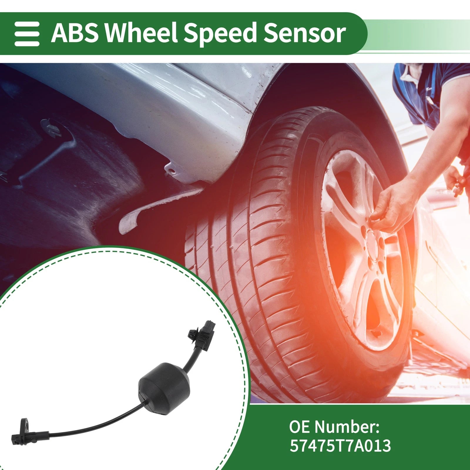 ABS Wheel Speed Sensor No. 57475T7A013 for Honda HR-V (2016–2021)