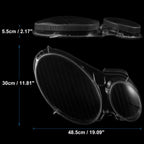 1 Pair Headlight Lens Cover Shell for Mercedes-Benz W211 (2002–2008)