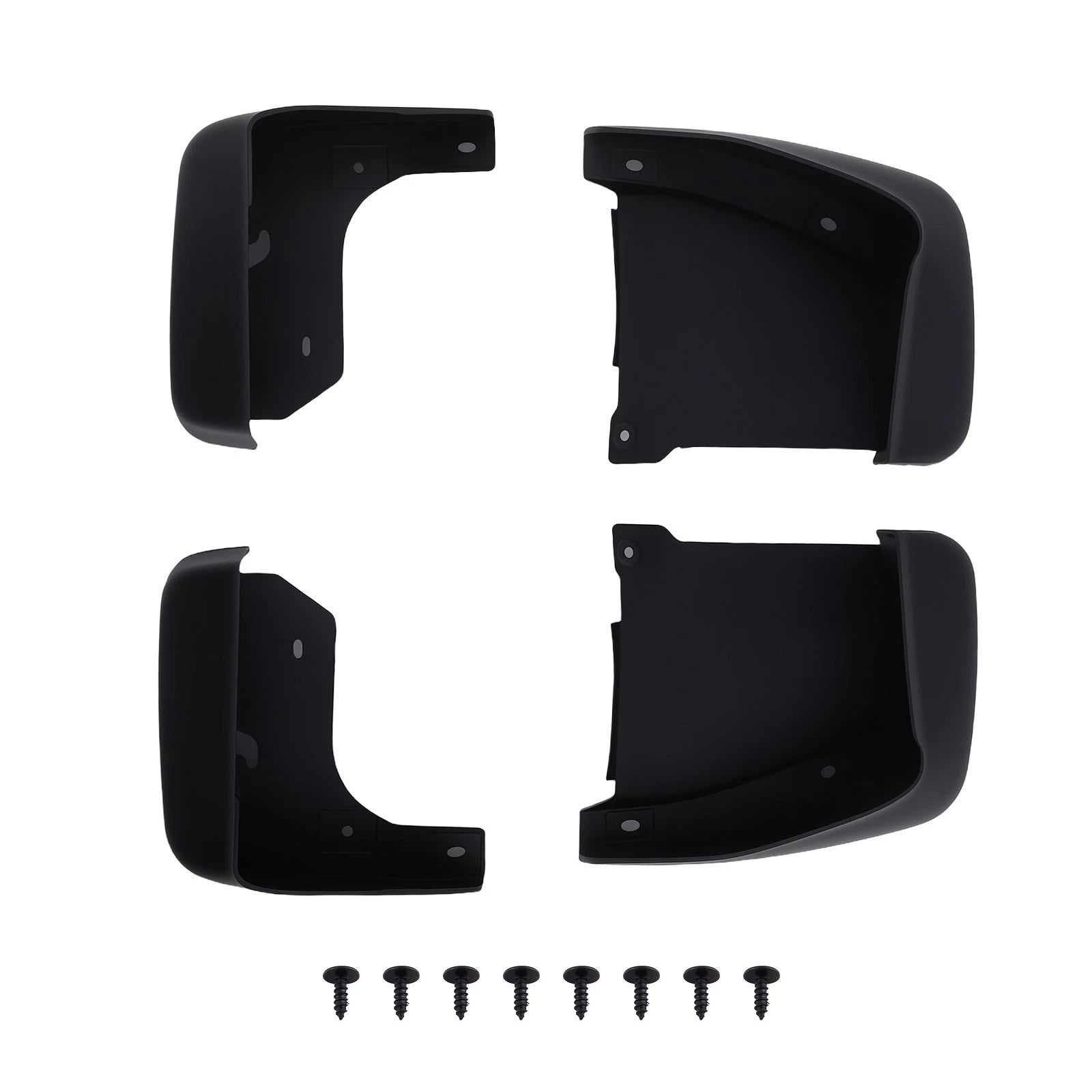 4X Mud Flaps Guards for Honda Accord Sedan (2003–2007) 08P08-SDA-100 Black